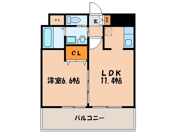 サムティ吉塚南の物件間取画像